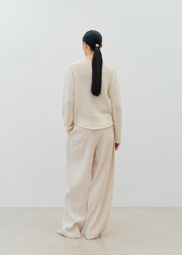 MOIA | Calla Round Knit (Ivory)