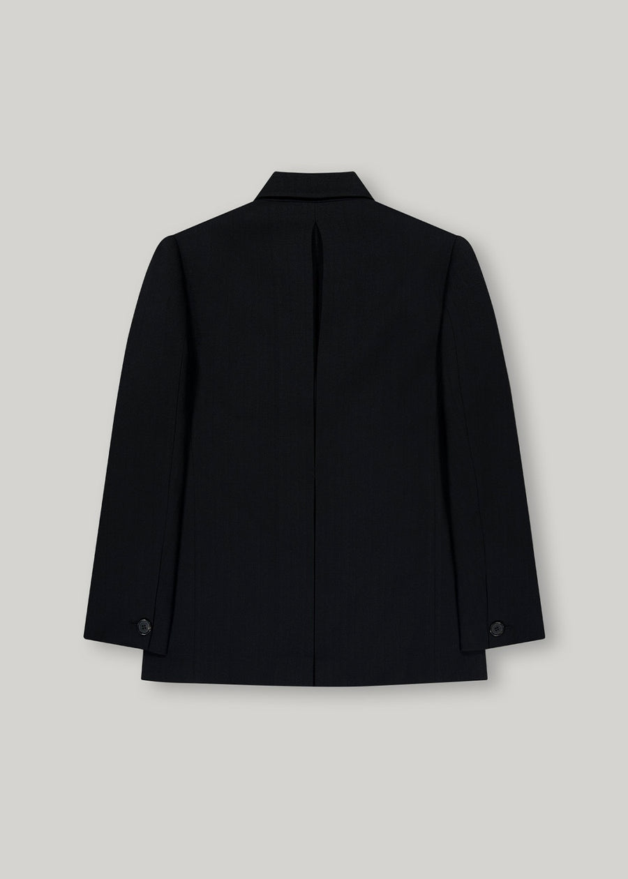[PRE-ORDER] ELBORN | Eden Wool Double Jacket (Black) Expected ship to 10/10/2025