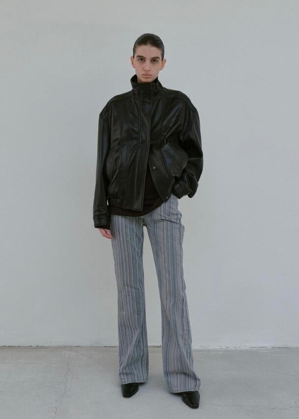 MOIA | Leather Jumper (Black)