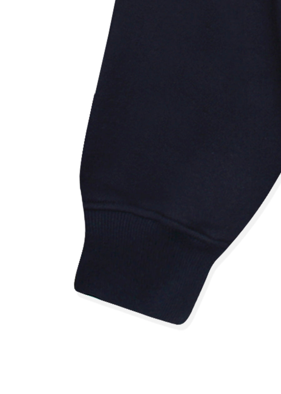 STUDIO & PARK | Half - Zip Hoodie (Navy)