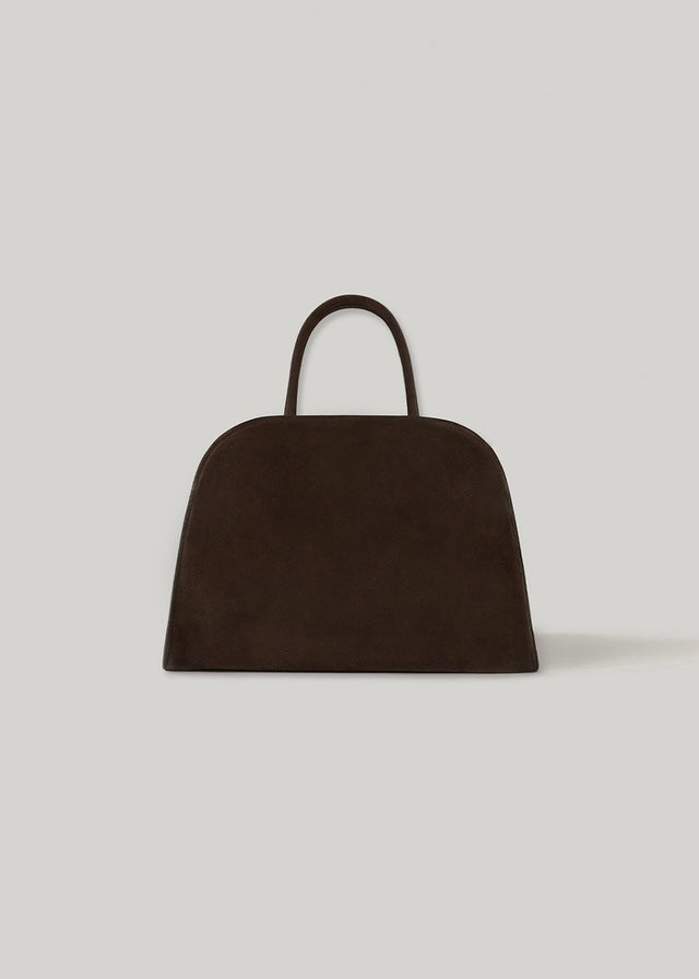 ELBORN | Momet Suede Mini Bag (Brown Suede) Expected ship to 10/17/2025