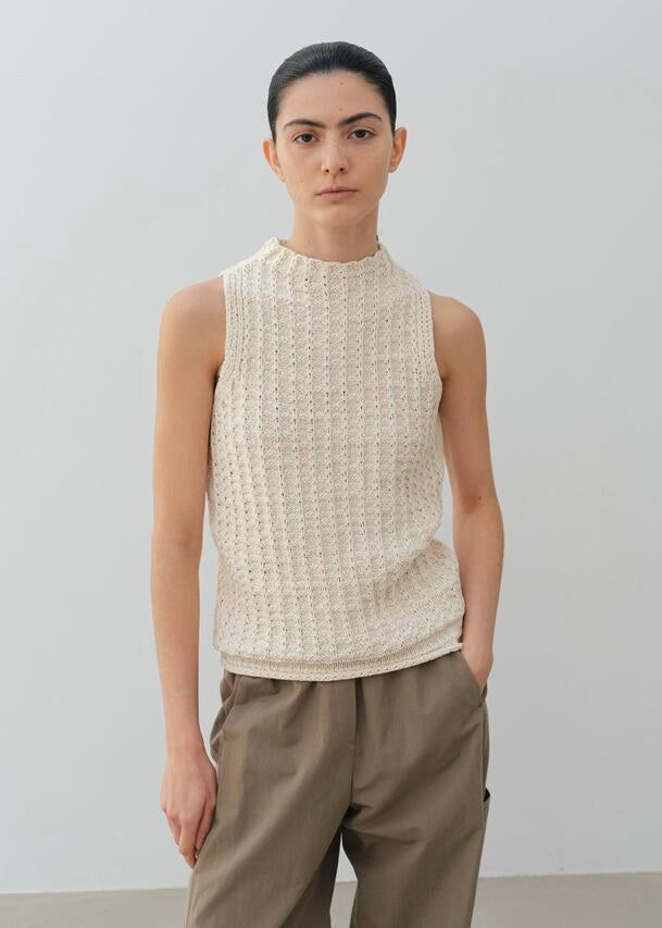 MOIA | Patio Knit Top (Ivory)