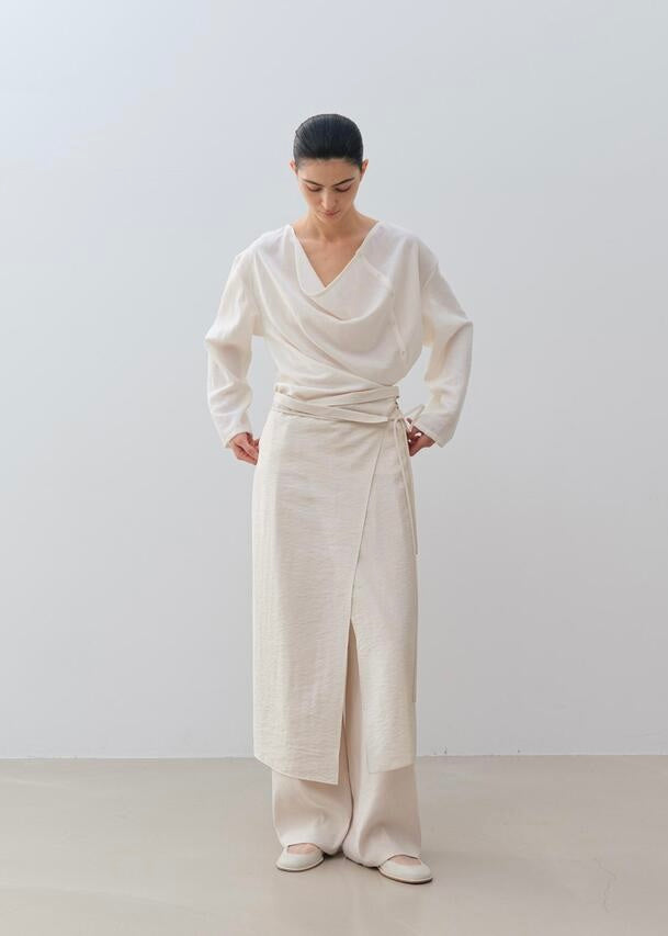 MOIA | 2way Shirt (Ivory)