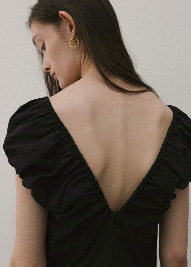 ELBORN | Jules Sleeveless Long Dress (Black)