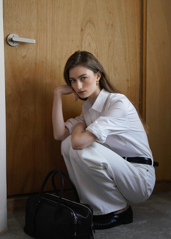 [2nd] ELBORN | Apollo Wide Denim Pants (White) Expected ship to 05/16/2025)
