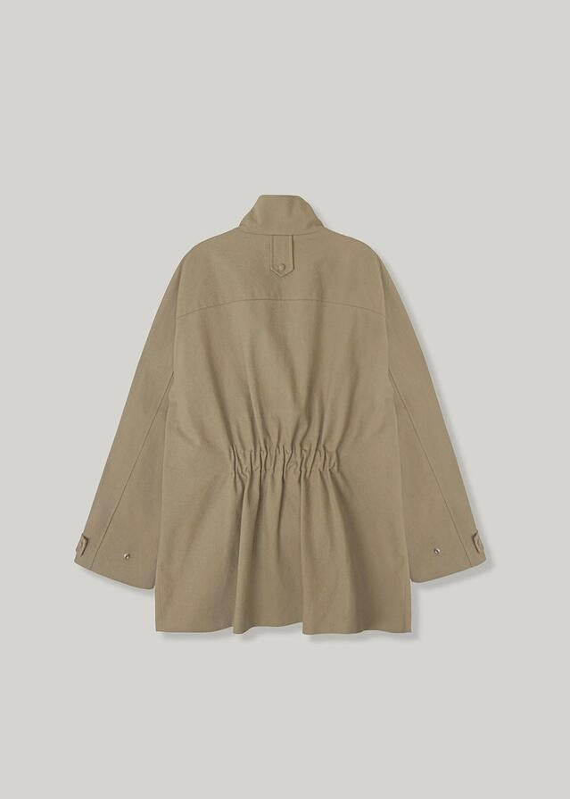 ELBORN | Hilda Cotton Safari Jacket (Beige)