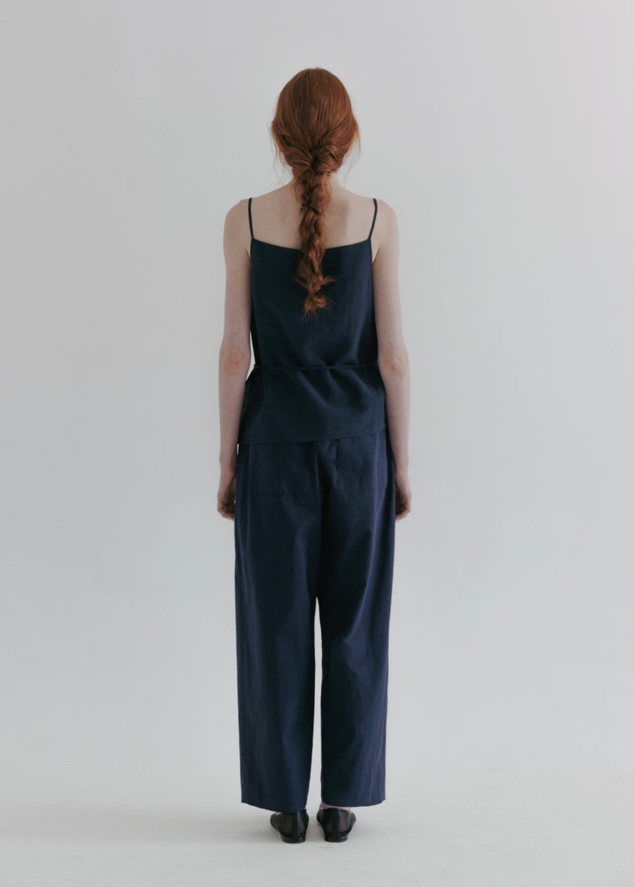 MOIA | Wide Cl Pants (Navy)