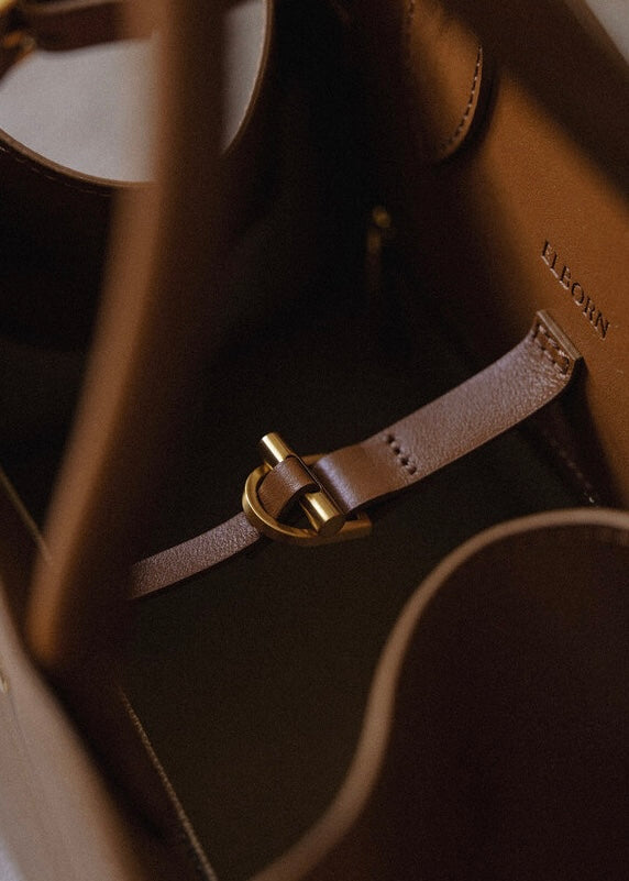 ELBORN | Momet Leather Mini Bag (Camel)