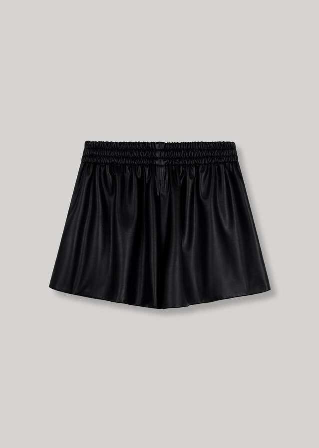 ELBORN | Cozel Leather Shorts (Black)