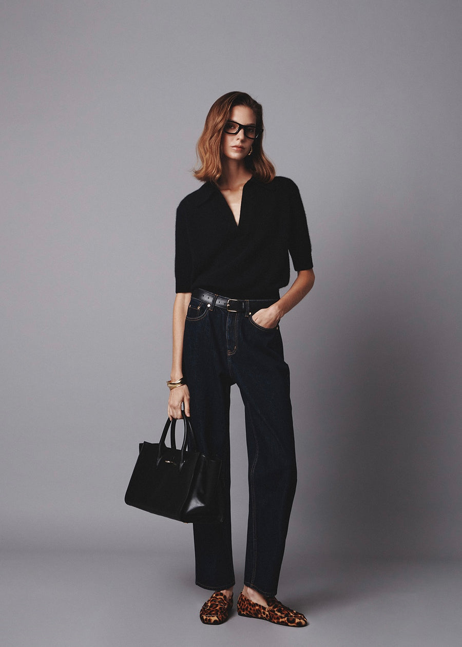 Elborn | Eti Cashmere Sweater (Black)