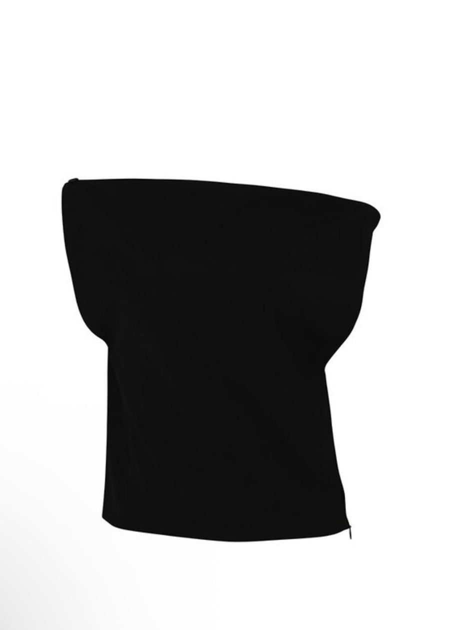LEHA |  Rony Draped  Crepe Top (2 Colors) Expected ship to 06/27/2025