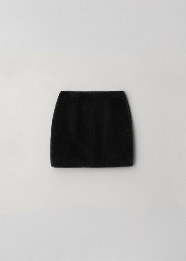 MOIA | Fur Skirt (Black) Expected ship to 12/12/2025
