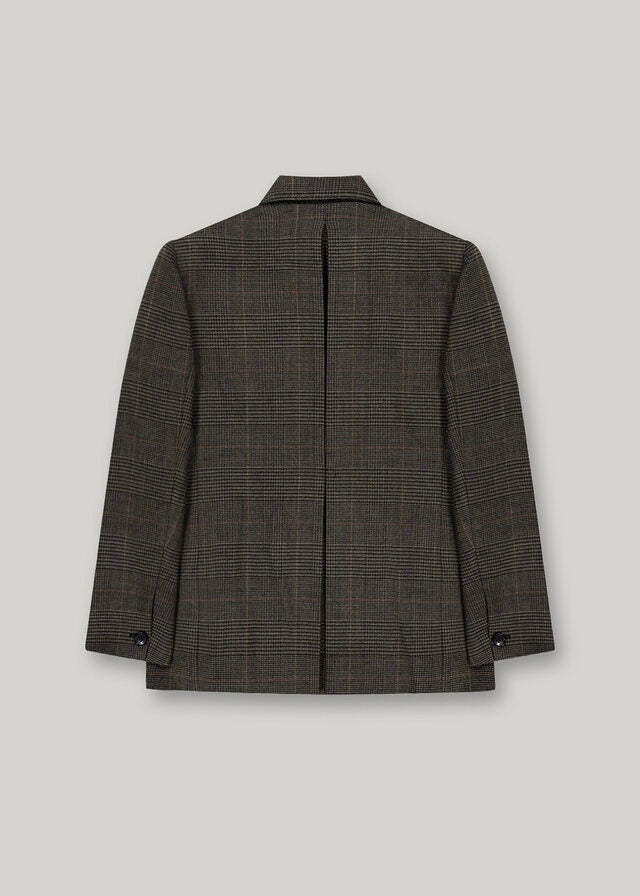 ELBORN | [LIMITED] Eden Wool Double Jacket (Check)