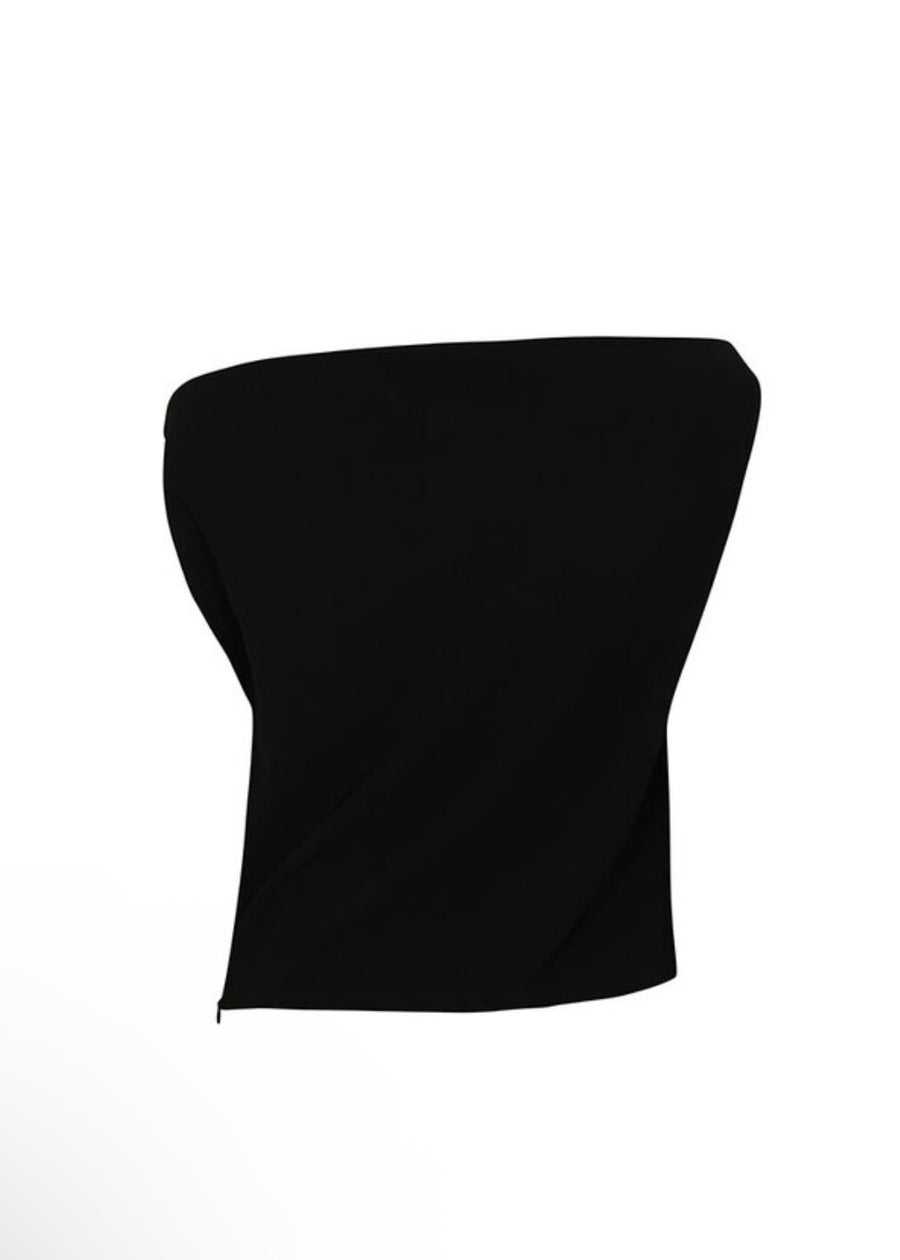 LEHA |  Rony Draped  Crepe Top (2 Colors) Expected ship to 06/27/2025