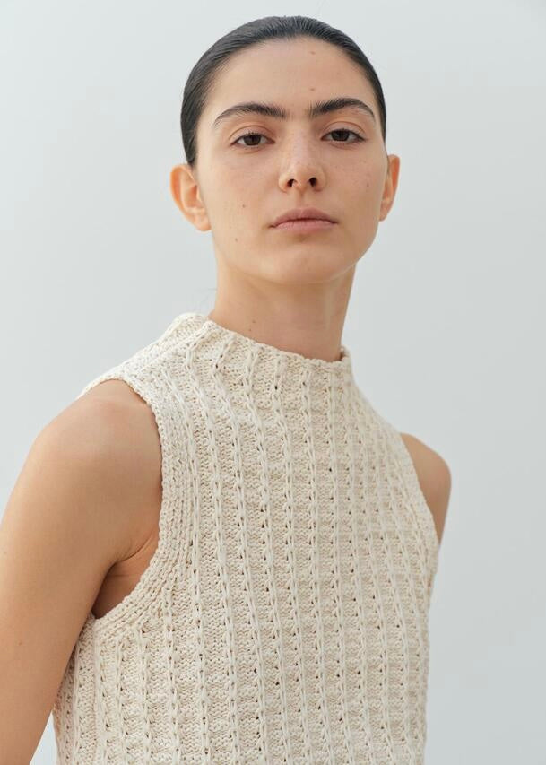 MOIA | Patio Knit Top (Ivory)