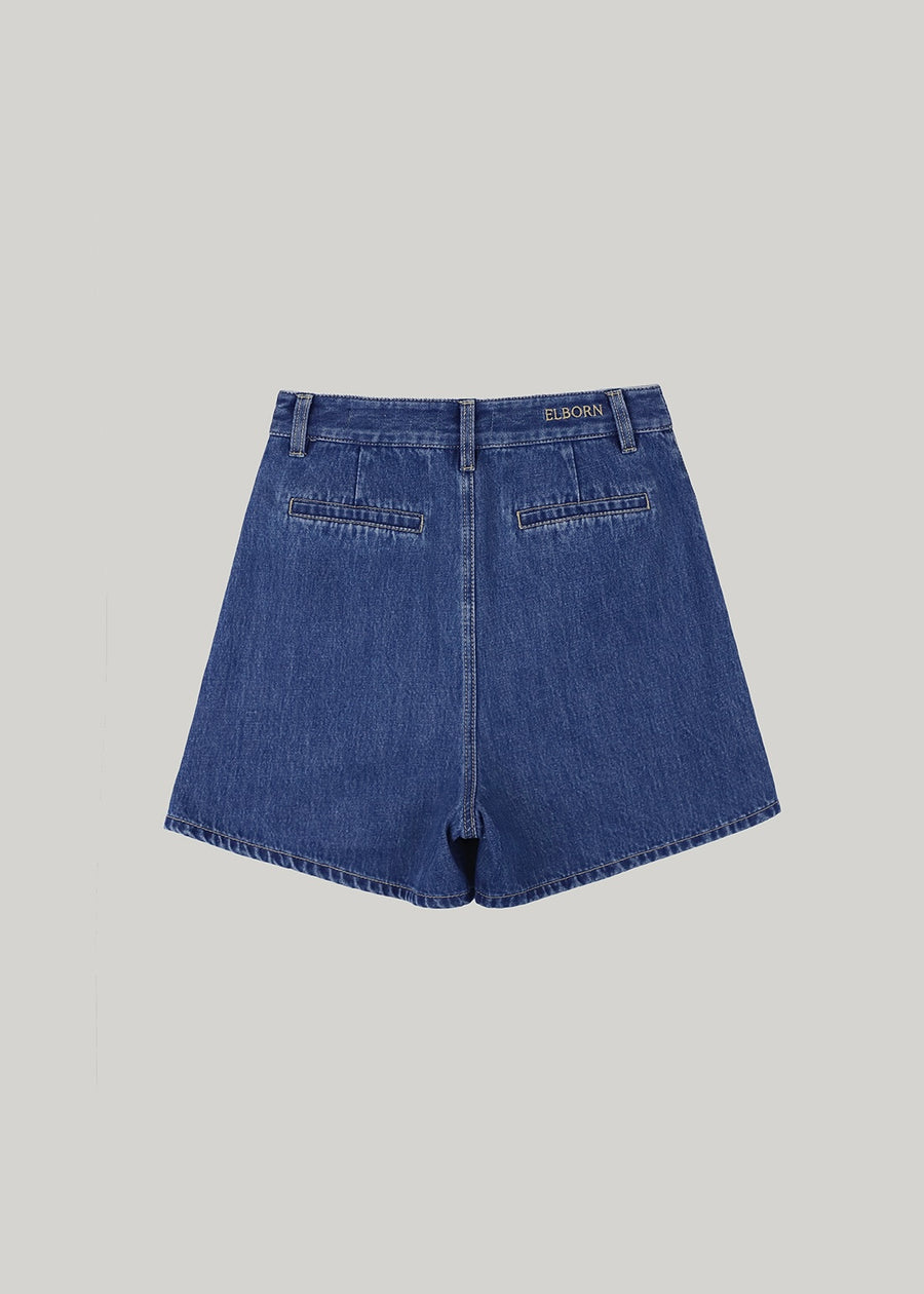 ELBORN | Eliana Denim Shorts (Blue)