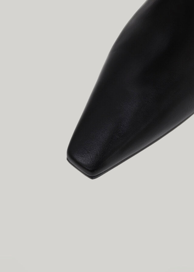 ELBORN | Vendome Leather Ankle Boots (Black) Expected to ship 12/29/2023