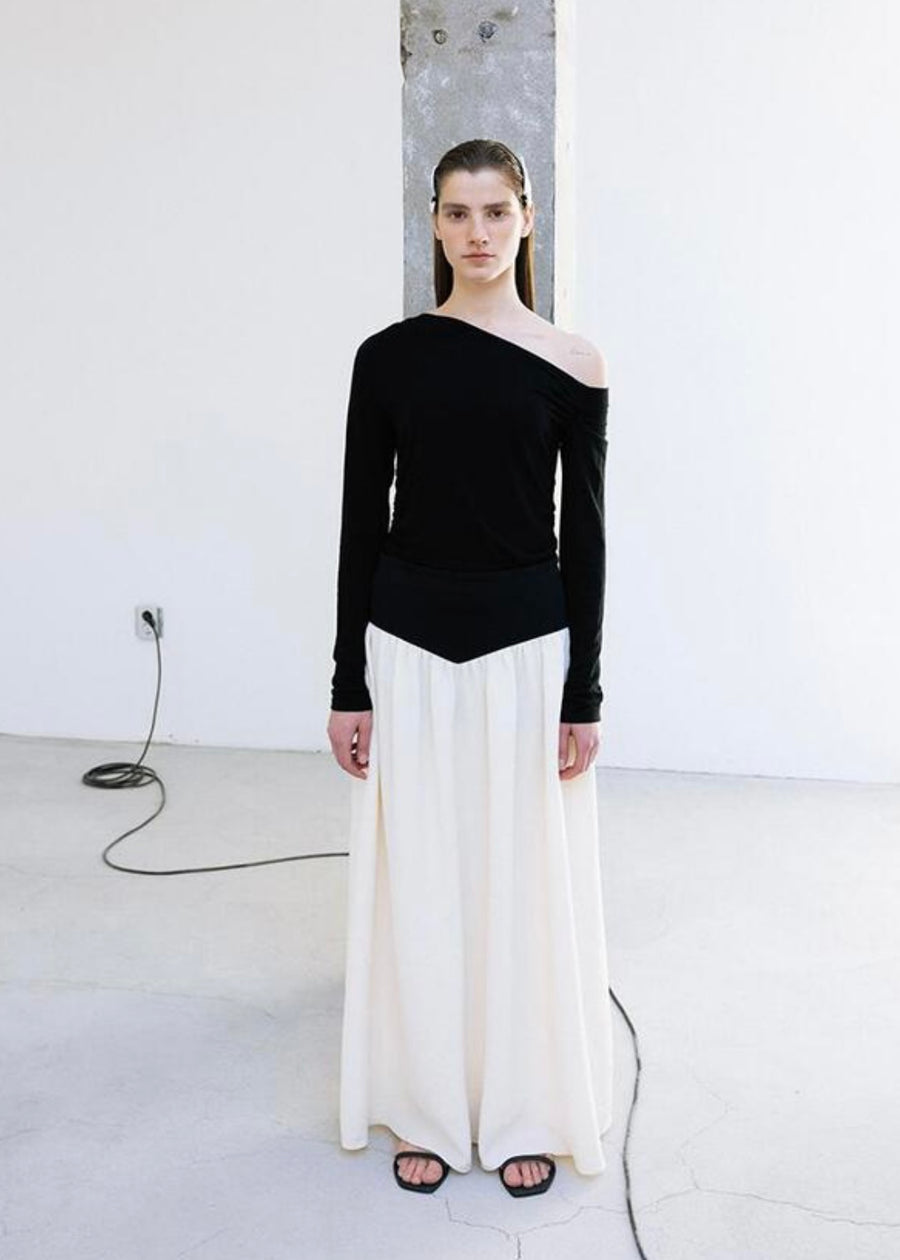LEHA | Calis Skirt (Ivory/Black)