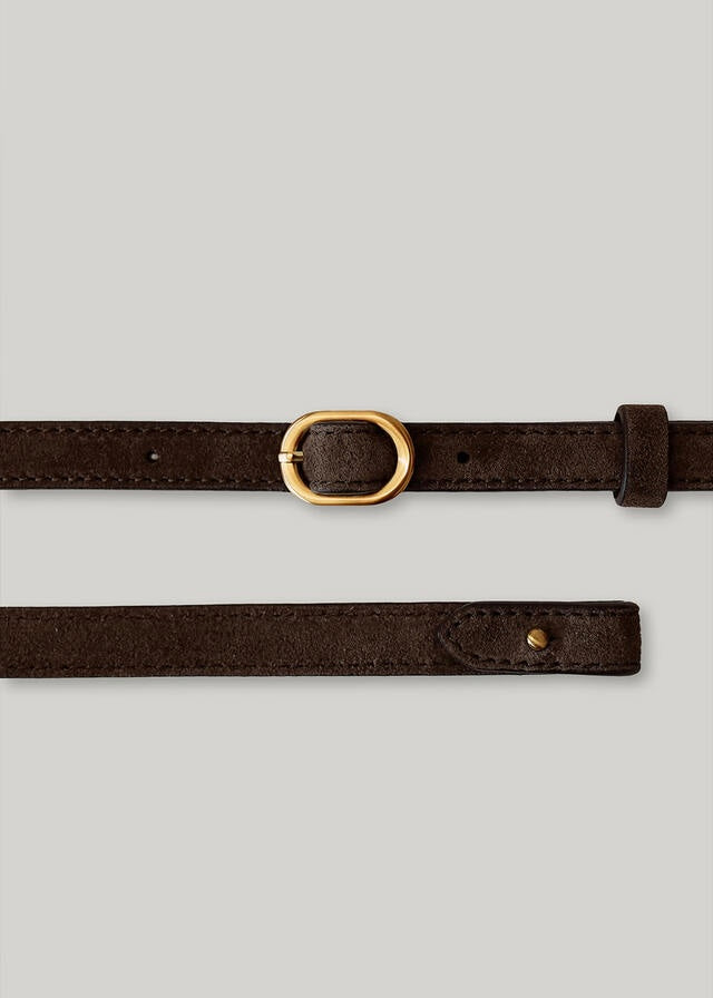 ELBORN | Momet Suede Mini Bag (Brown Suede) Expected ship to 10/17/2025