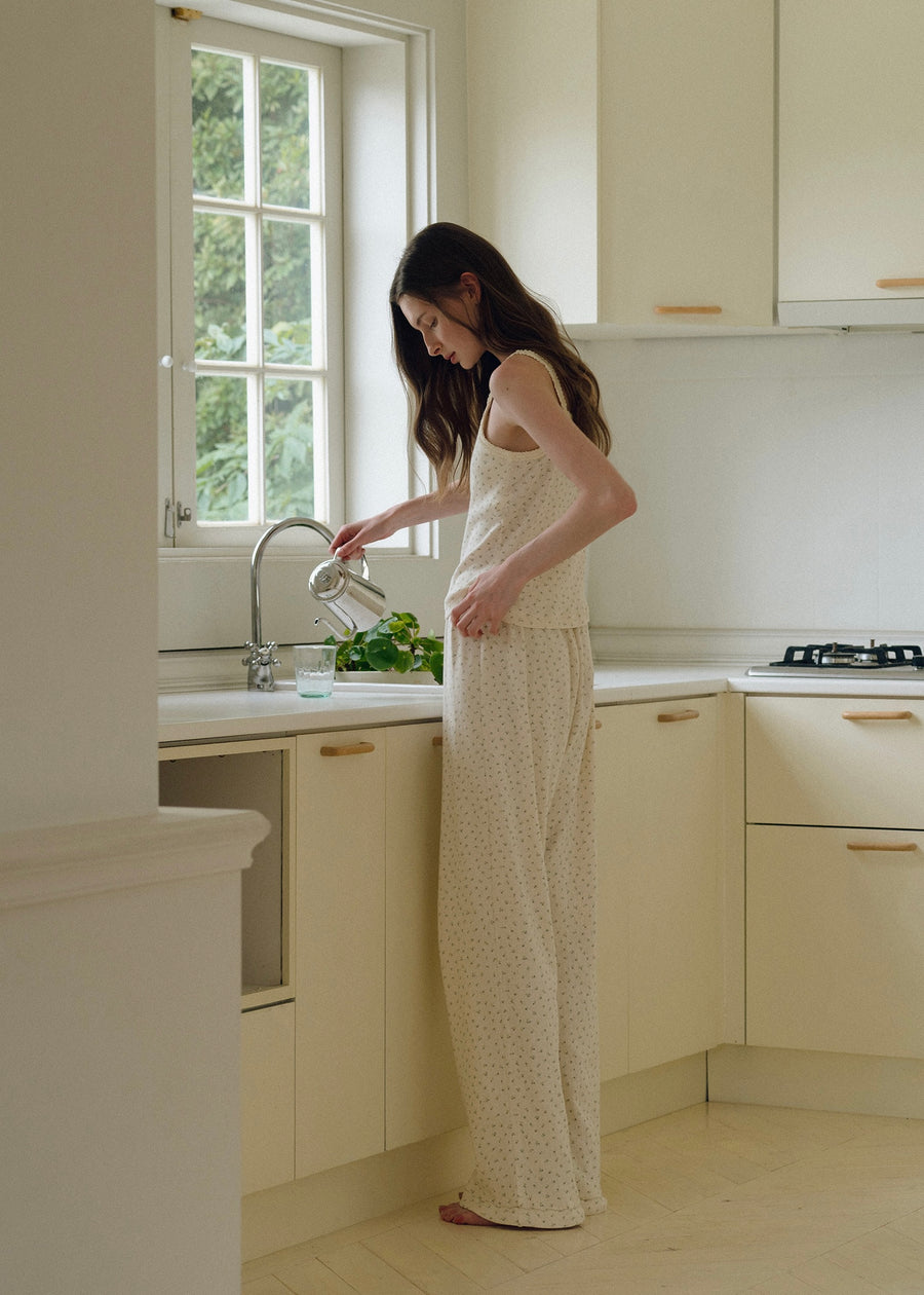 ELBORN | Rosie Pajama Long Pants SET (Blue)