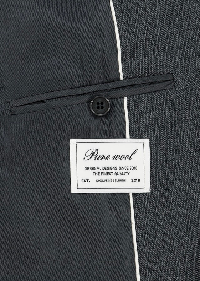 ELBORN | Marly Wool Single Jacket (Charcoal)