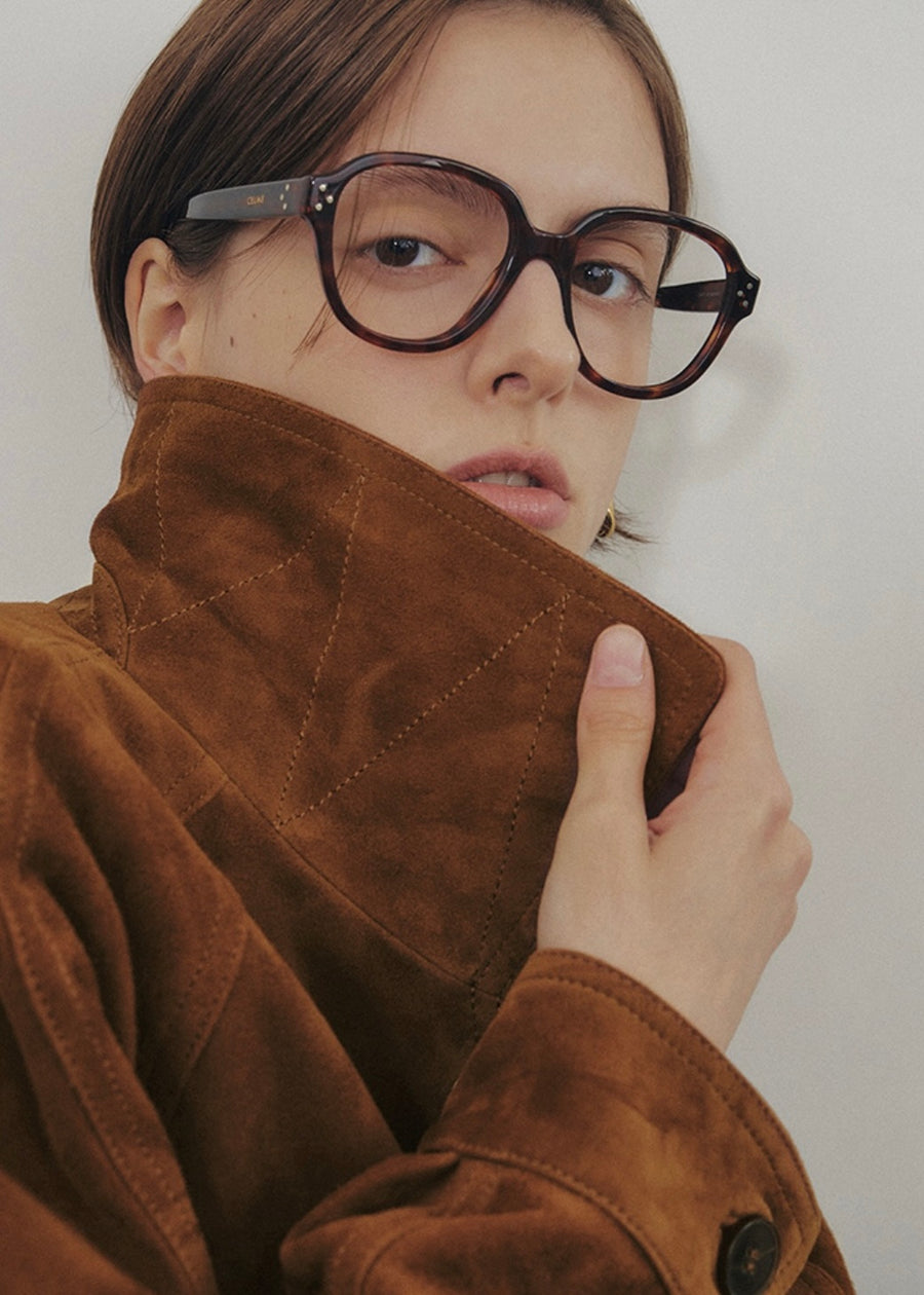 ELBORN | Lumen Suede Jacket (Brown)