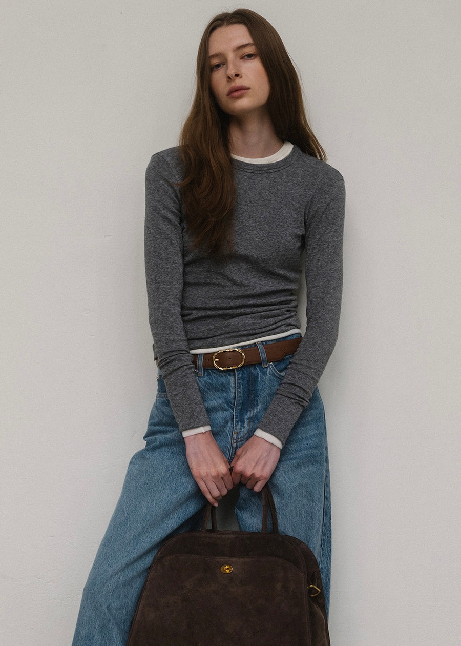 ELBORN | Erin Essential T-shirt (Ivory)