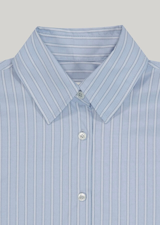 Elborn | Baron Over-Sized Shirt (Blue)
