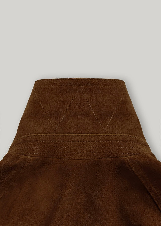 ELBORN | Lumen Suede Jacket (Brown)