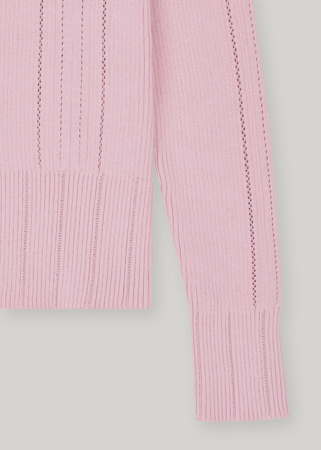 Elborn | Sage Knit Cardigan (Pink)