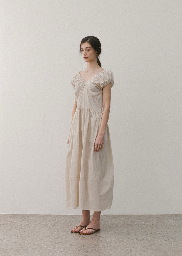 ELBORN | Jules Sleeveless Long Dress (Bleige)
