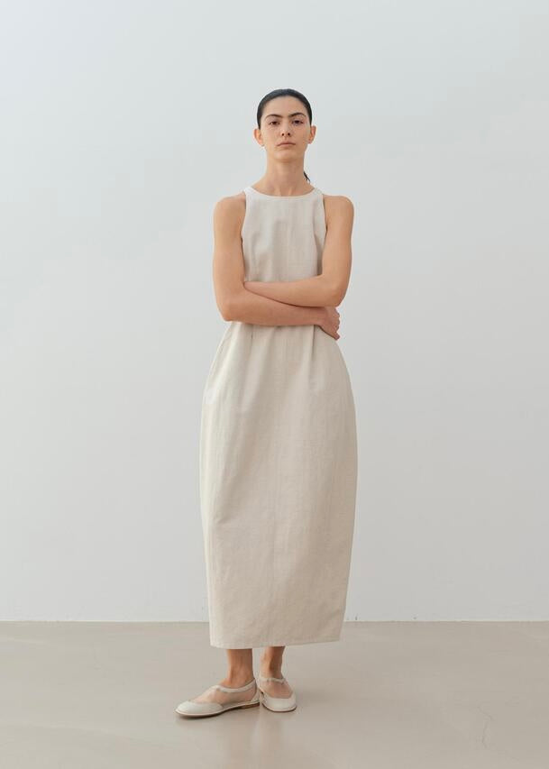 MOIA | Barrel Dress (Natural) Expected ship to 05/23/2025