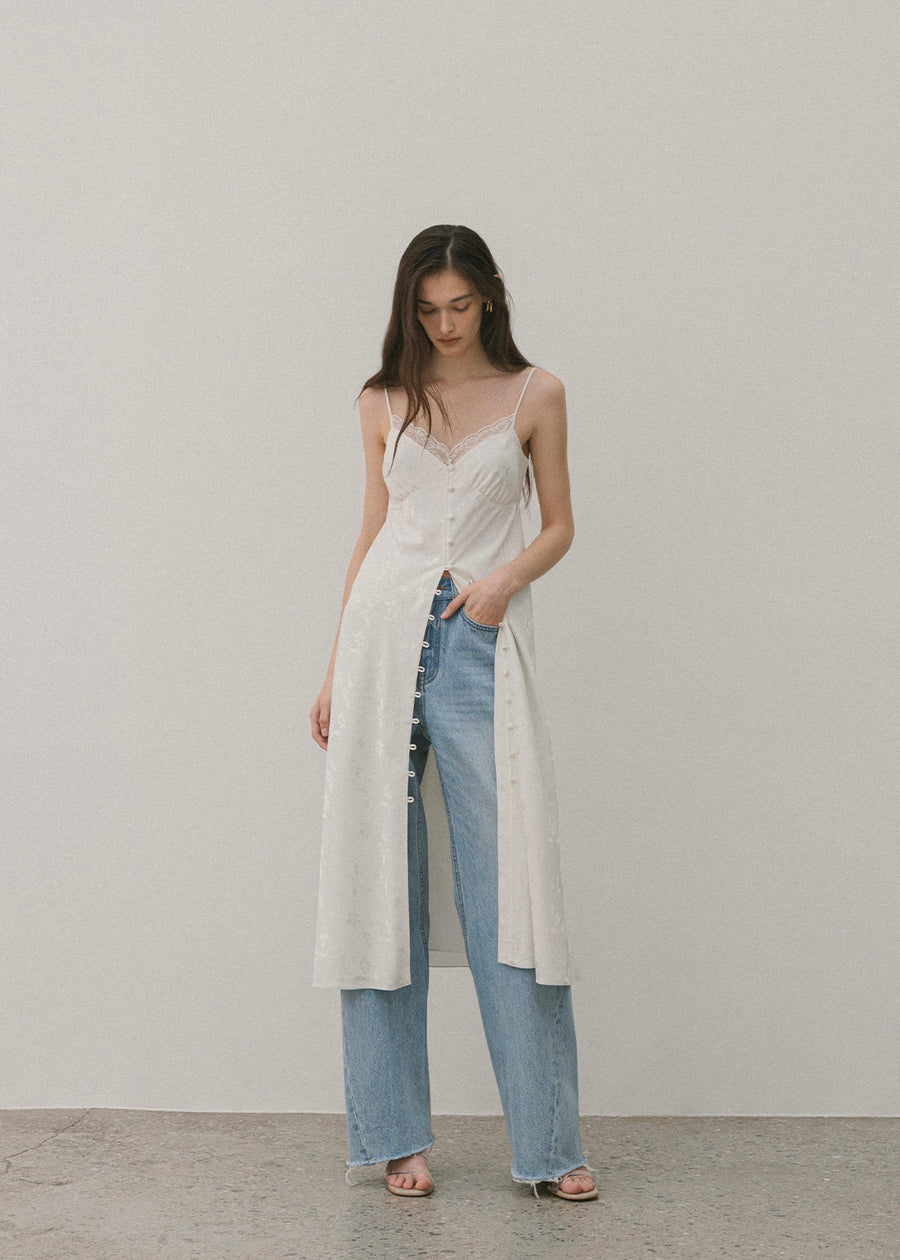 ELBORN | Vale Straight Denim Pants (Blue)
