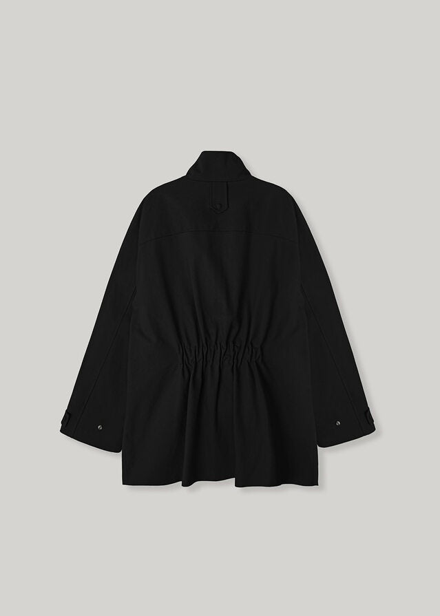 ELBORN | Hilda Cotton Safari Jacket (Black)