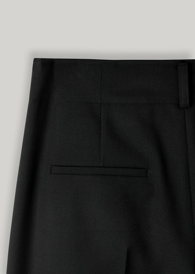 ELBORN | Verso Wool Slacks (Black)