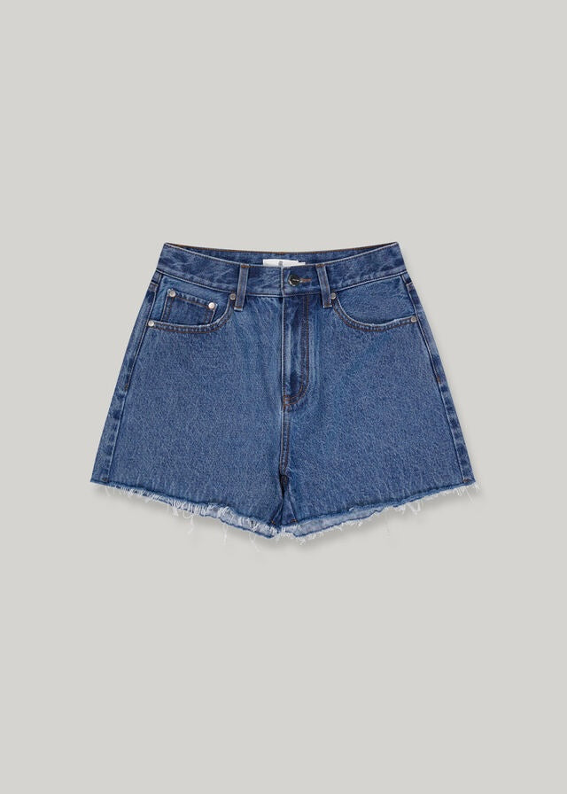 ELBORN | Tobin Classic Denim Shorts (Blue)