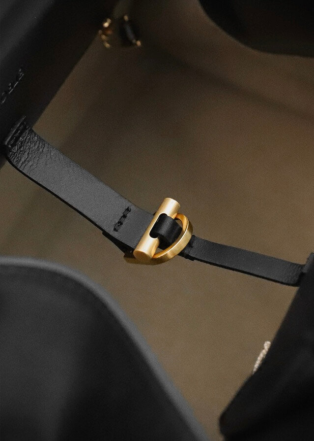 [4TH] ELBORN | Momet Leather Tote Bag (Black Leather) Expected ship to 05/19/2025