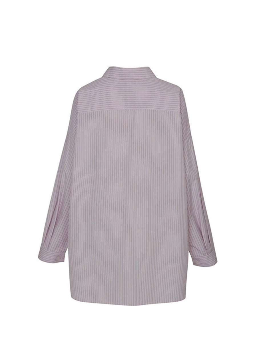 LEHA |  Cloit Oversized Shirts (Pink khaki)