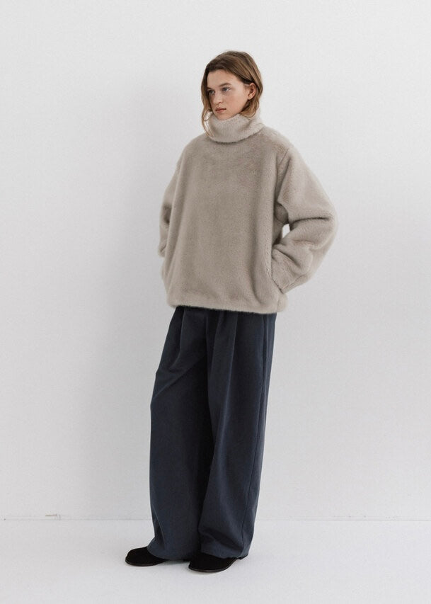 MOIA | 2Way Fur Coat (Still Gray) Expected ship to 12/12/2025