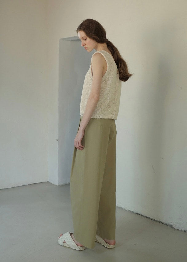Open Vest (Cream)