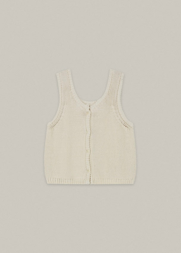 Open Vest (Cream)