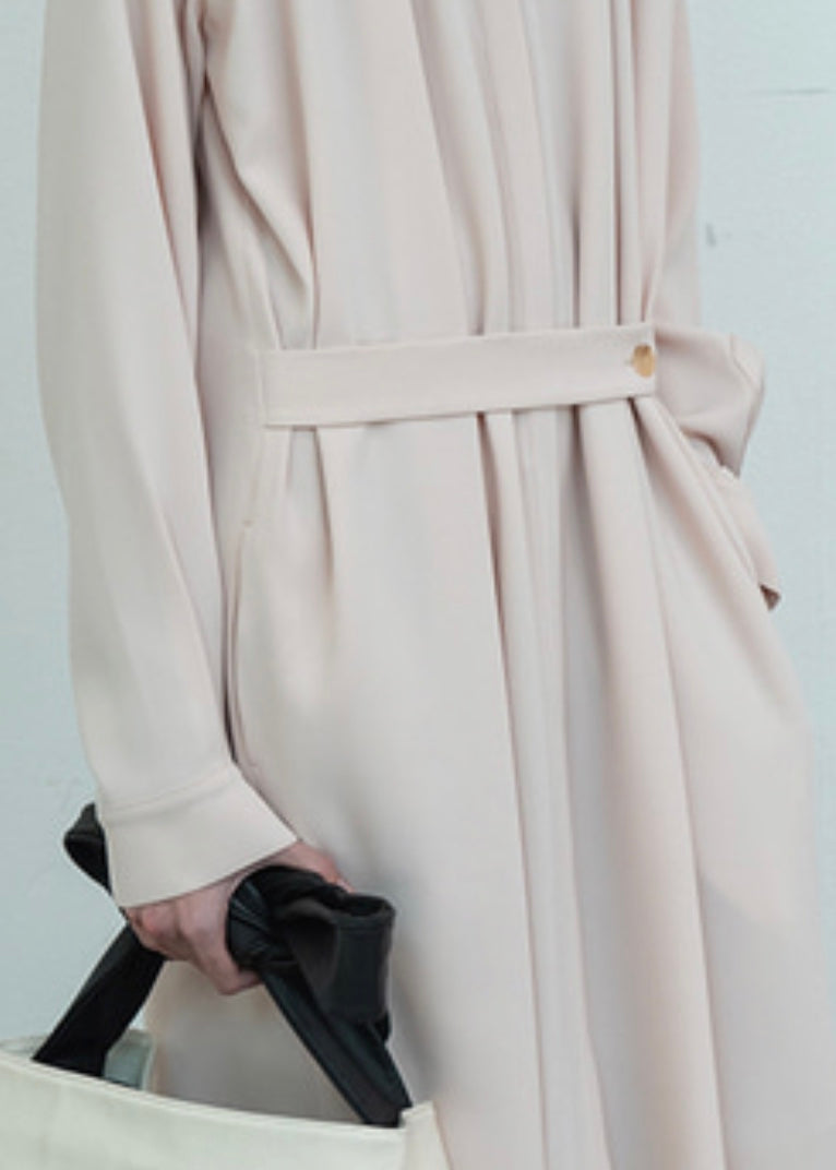 CREPE SHIRT DRESS | L E H A