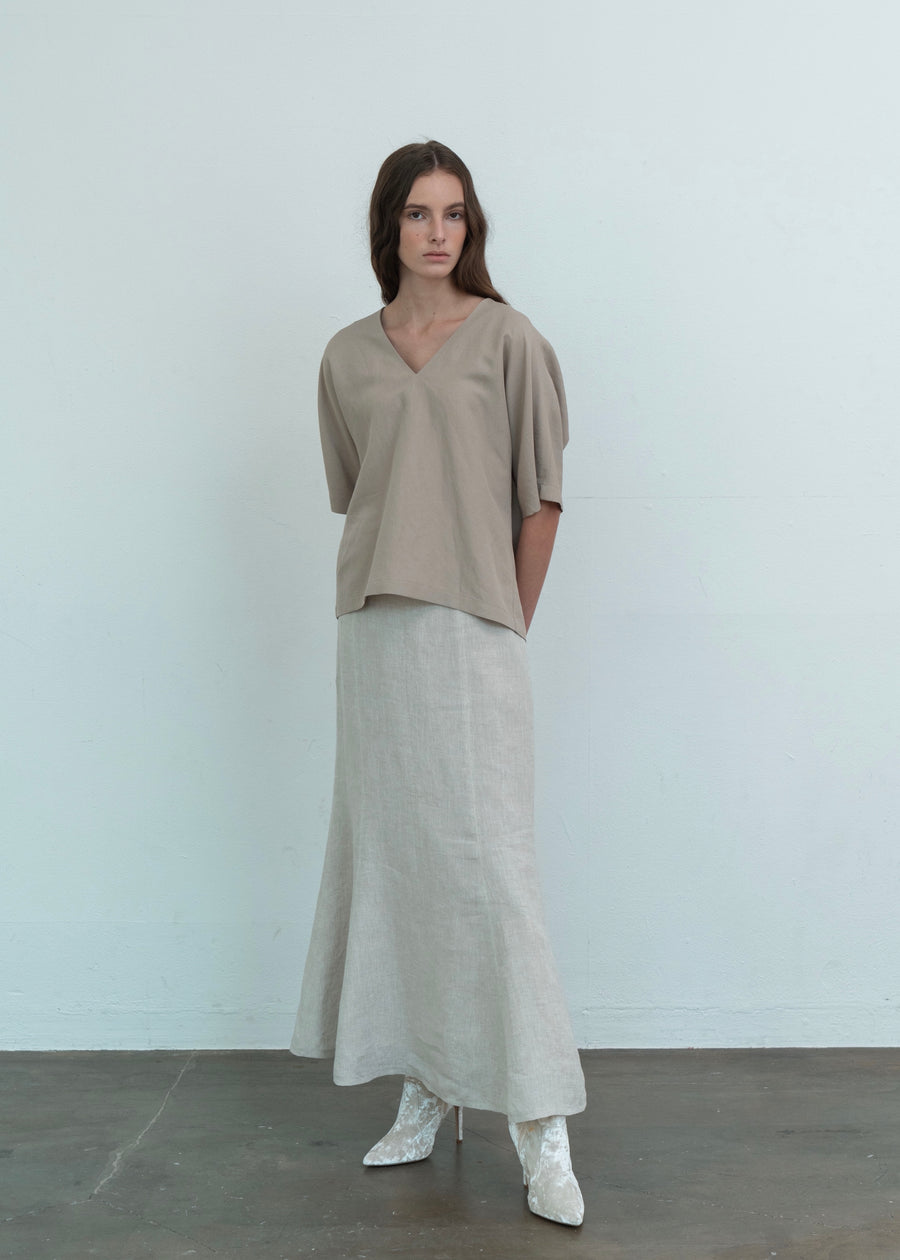 FLARED  SKIRT | L E H A