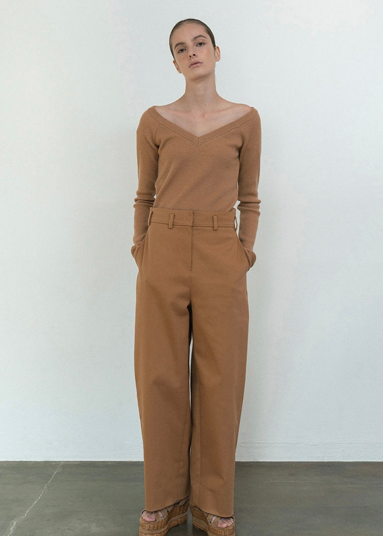 Airy Pants ( CAMEL )| LEHA