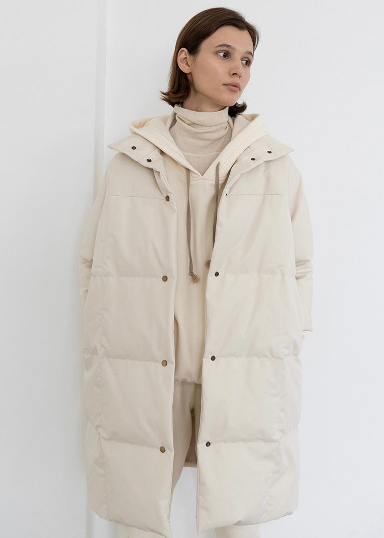 Covent quilted Down coat | LEHA