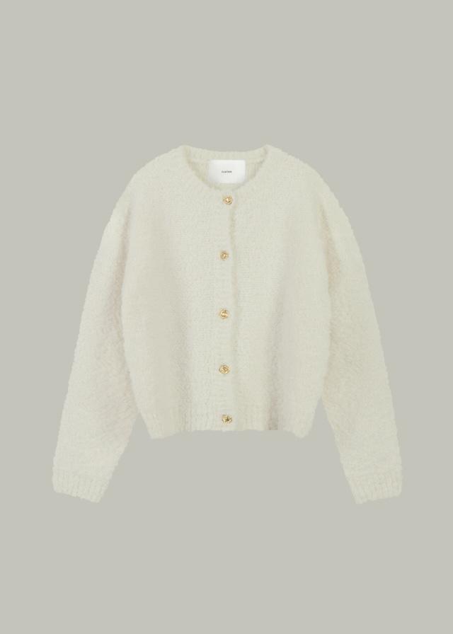 [Re-stock] Belle Boucle Cardigan (Ivory)