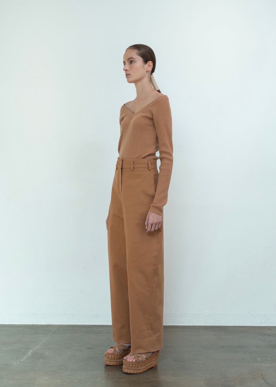 Airy Pants ( CAMEL )| LEHA