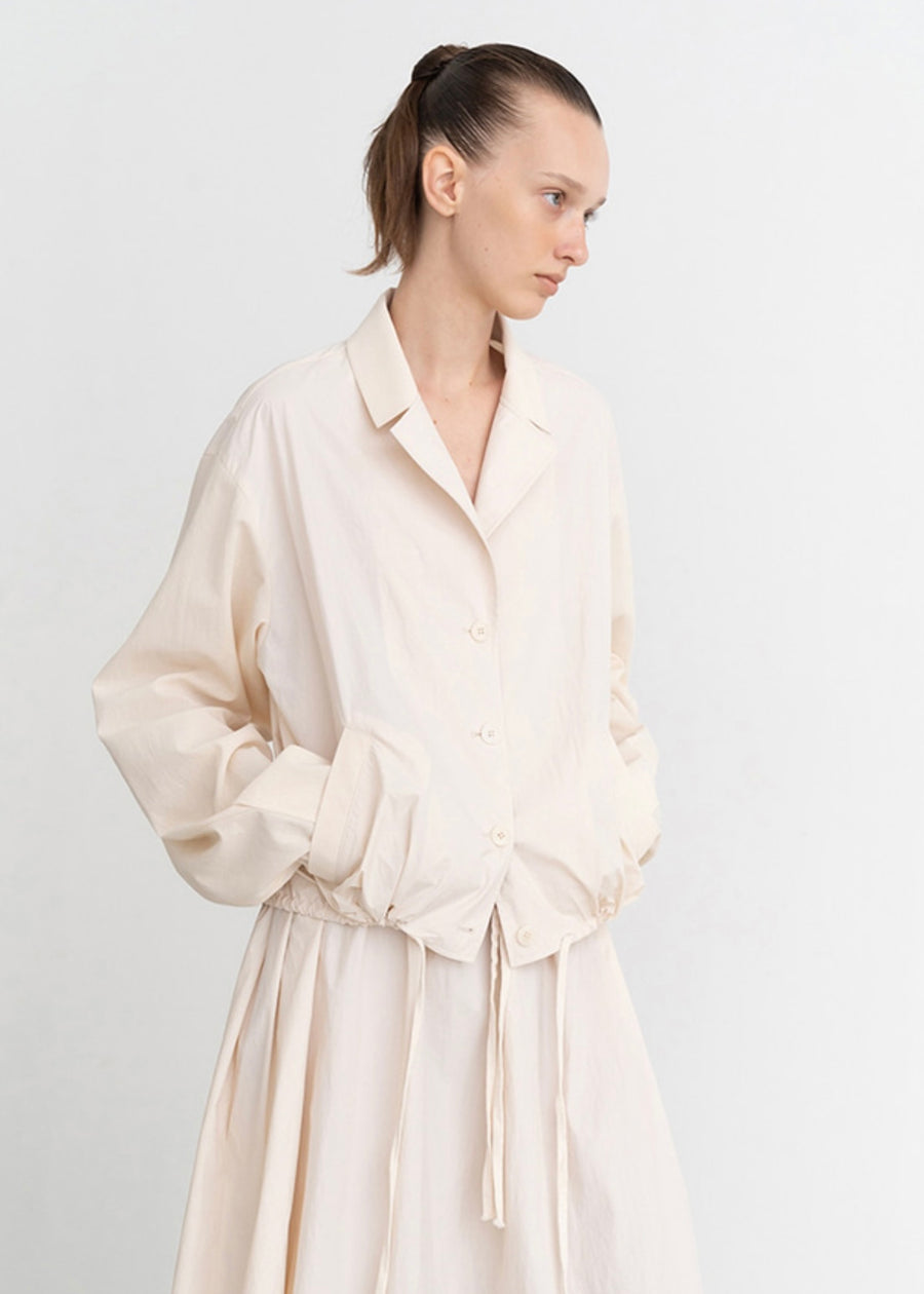 Emma nylon jacket (Cream)