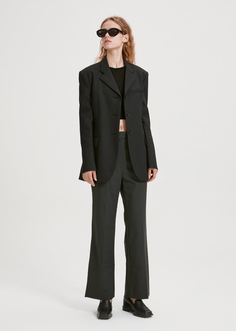 STRUCTURED WOOL BLAZER | RECTO