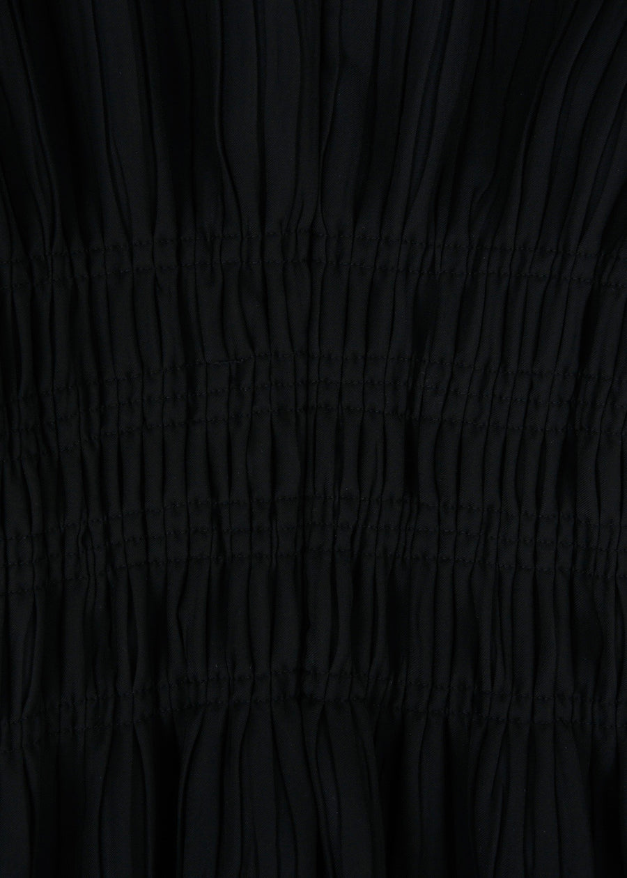 TEXTURED TURTLENECK DRESS  | RECTO